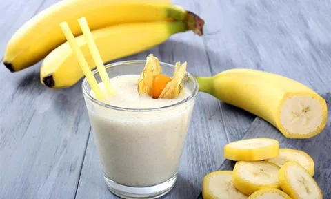 Chế biến sữa chuối - món ăn khiến được hàng loạt sao Hàn mê mẩn