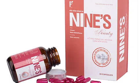 Người tiêu dùng cẩn trọng trước thông tin quảng cáo viên uống trắng da Nine’s Beauty