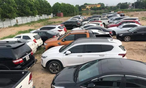 Hà Nội: Triệt phá đường dây tiêu thụ ôtô trộm cắp, cầm cố ‘siêu khủng", thu giữ gần 100 ô tô
