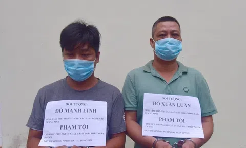 Khởi tố 2 đối tượng đưa người vượt biên trái phép để lấy 10 triệu tiền công
