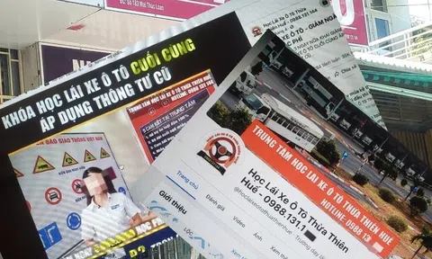 Lật tẩy chiêu trò câu khách của "trung tâm" học lái ô-tô “rởm” ở Huế