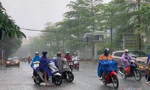 Dự báo thời tiết 19/7: Hà Nội mưa dông, nhiệt độ thấp nhất 24 độ C
