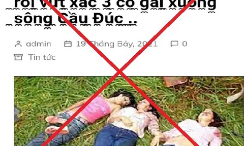 Bác tin truy nã nhóm đối tượng hiếp dâm, giết rồi vứt xác 3 cô gái xuống sông Cầu Đúc