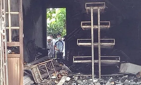 Điều tra vụ 2 vợ chồng tử vong trong căn nhà cháy, nghi bị sát hại