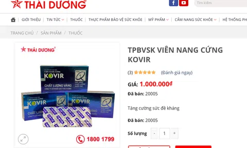 Thổi phồng công dụng, Sao Thái Dương tăng giá thuốc sau một đêm?