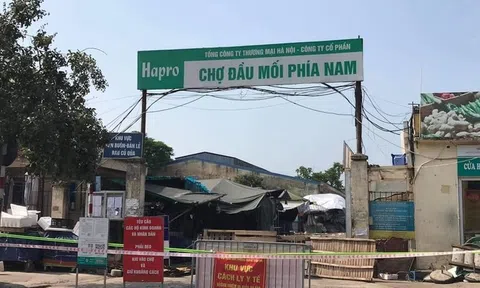 Hà Nội tạm ngừng hoạt động Chợ đầu mối phía Nam