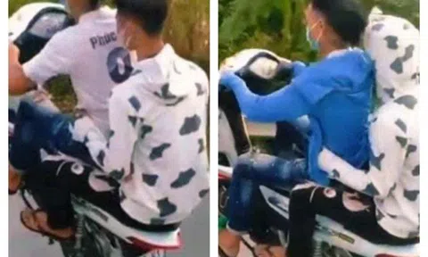 Hà Nội: "Bốc đầu" xe máy, 6 thanh niên bị phạt hơn 11 triệu đồng