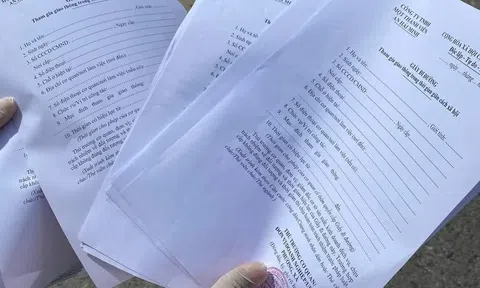 Đà Nẵng: Phát hiện lượng lớn "giấy thông hành" ký khống