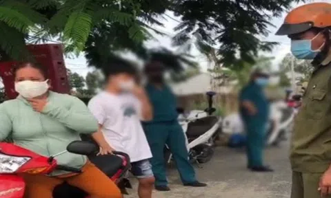 Tạm giữ người phụ nữ chửi bới, đánh thành viên tổ kiểm soát dịch COVID-19