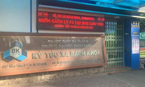 14 sinh viên ở KTX đại học Bách khoa TP.HCM dương tính COVID-19