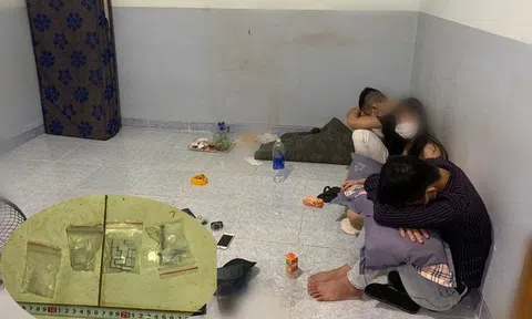 Bắt quả tang nhóm thanh niên mở "tiệc" ma túy mừng sinh nhật