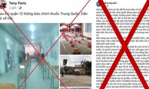 Bác bỏ thông tin "Dân quận 12 bỏ về khi biết tiêm vắc xin Trung Quốc"