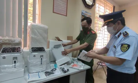 Tạm giữ lô hàng máy tạo oxy không giấy tờ