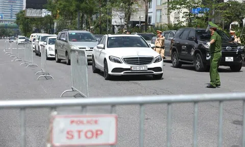 Sáng nay (4/9), Hà Nội triển khai 39 chốt kiểm soát tại các tuyến đường ra, vào "vùng đỏ"