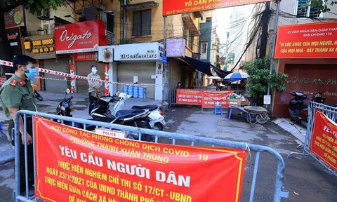 Sáng 6/9, Hà Nội thêm 2 ca dương tính Covid-19, "ổ dịch" Thanh Xuân Trung tiếp tục có ca mắc mới