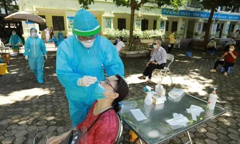 Sáng 12/9 Hà Nội có 2 ca mắc Covid-19 trong cộng đồng