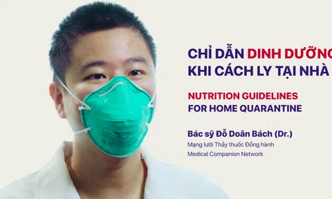 Clip: Chỉ dẫn dinh dưỡng cho F0, F1 tại nhà