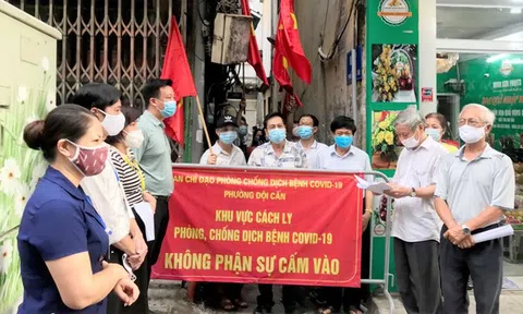 Hà Nội: Dỡ cách ly y tế "ổ dịch" lớn nhất quận Ba Đình