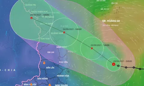 Áp thấp nhiệt đới có khả năng mạnh lên thành bão, hướng vào Hà Tĩnh - Bình Định