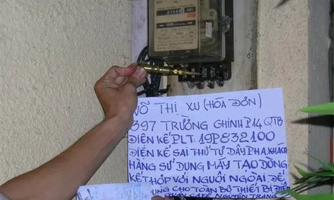 Ăn trộm bao nhiêu kW điện thì bị xử phạt?