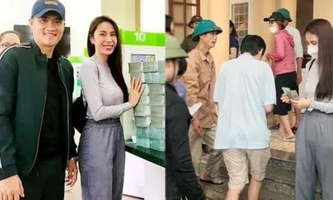 Cập nhật tình hình báo cáo của các địa phương tại huyện Lệ Thủy về việc cứu trợ của ca sĩ Thủy Tiên