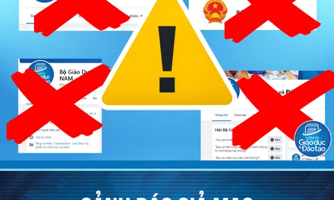 Cảnh báo: Hàng loạt fanpage giả danh bộ GD-ĐT rao bán bằng giả