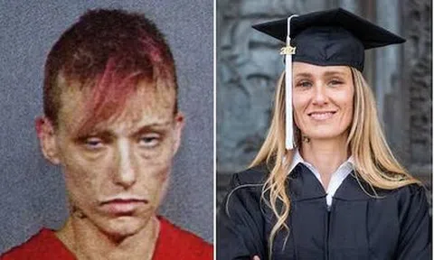 Bà mẹ 3 con từng đi tù vì nghiện ma túy tốt nghiệp đại học danh tiếng nước Mỹ