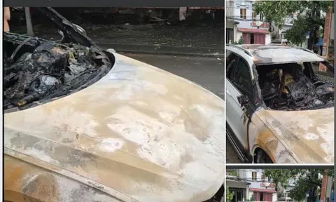 Xôn xao câu chuyện chồng ngoại tình, vợ gọi về không được nên đốt cháy xe hơi 2 tỷ tại Quảng Ninh