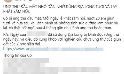 Vừa bị phạt 7,5 triệu đồng vì tung tin chữa Covid-19 bằng giun đất, Angela Phương Trinh tiếp tục quảng bá ''lợi ích của giun đất"