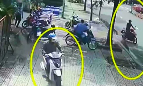 "Đạo chích" đánh lạc hướng bảo vệ, trộm SH trong nháy mắt