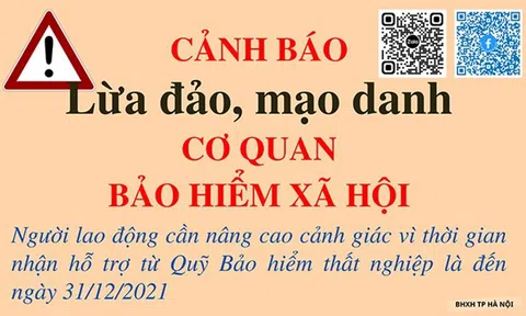 Cảnh báo chiêu trò mạo danh cơ quan BHXH thông báo nhận tiền hỗ trợ thất nghiệp để lừa đảo