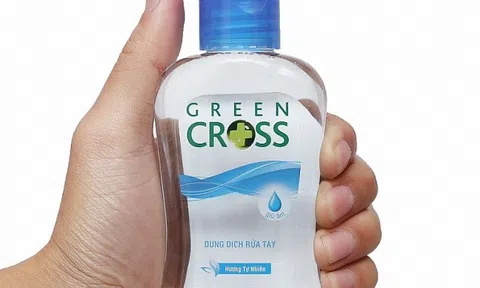 Đình chỉ lưu hành, thu hồi toàn quốc “Dung dịch rửa tay Green Cross hương tự nhiên”