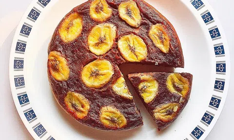 Có ngay món bánh chuối yến mạch cực healthy chỉ bằng nồi cơm điện