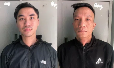 Tạt sơn vào quán cà phê để đòi nợ, 2 thanh niên bị bắt giam