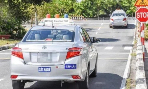 Không cấp giấy phép lái xe trong 5 năm cho người gian lận khi sát hạch