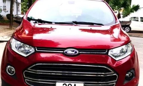 Khách lái thử chiếc Ford Ecosport rồi mất hút, chủ xe treo thưởng 100 triệu để truy tìm