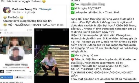 Thanh Hóa: Điều tra, xử lý nghiêm đối tượng tung tin thất thiệt để kêu gọi từ thiện