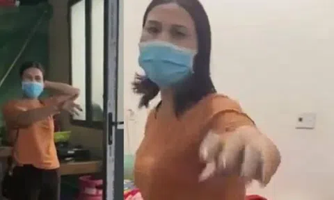 Xác minh vụ nữ nhân viên y tế chửi người cha đưa con đến trạm test COVID-19