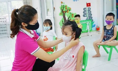 Hà Nội chuẩn bị cho học sinh mầm non trở lại trường