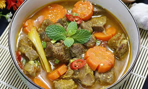 Cách nấu bò kho nước dừa thơm ngon chuẩn vị, ai cũng tấm tắc khen ngợi