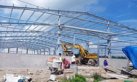 Xây dựng công trình sai phép, công ty Logistics Cái Mép bị xử phạt