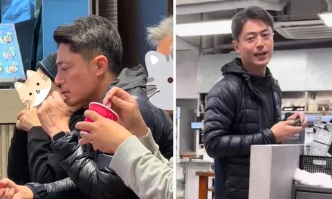 Tài tử hạng A gây chú ý khi xuất hiện với ngoại hình khác lạ