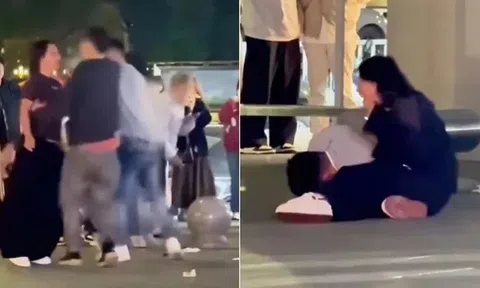 Chồng dắt nhân tình nam đi dạo phố bị vợ tóm sống, sự thật phía sau gây tranh cãi nảy lửa