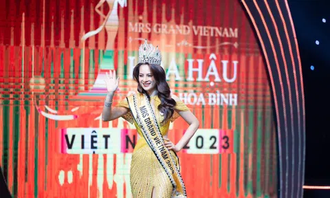 Cựu sinh viên trường Y tế Hải Phòng đăng quang Hoa hậu Quý bà Hòa bình Việt Nam 2023