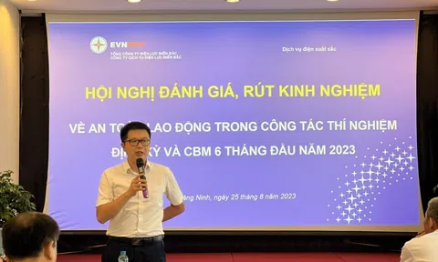 Hội nghị đánh giá, rút kinh nghiệm về an toàn lao động trong công tác thí nghiệm định kỳ và CBM 6 tháng đầu năm 2023
