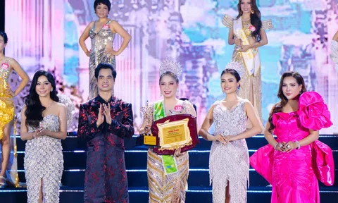 Cựu Hoa khôi Đại học Quốc tế Hồng Bàng đăng quang Hoa hậu Trí tuệ - Hoa hậu Doanh nhân Hương sắc Việt Nam 2025
