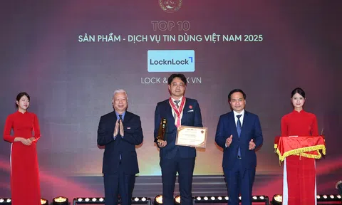 LocknLock vinh dự 14 năm liên tiếp lọt “Top 10 Sản phẩm – Dịch vụ Tin Dùng  Việt Nam”