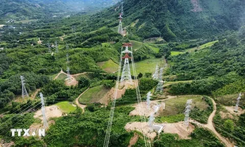 Đóng điện thành công dự án đường dây 500kV nhập khẩu điện từ Lào