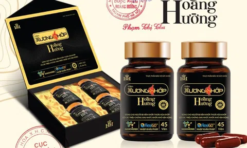 Dược phẩm Hoàng Hường quảng cáo sai sự thật về thực phẩm bảo vệ sức khỏe Viên xương khớp Hoàng Hường
