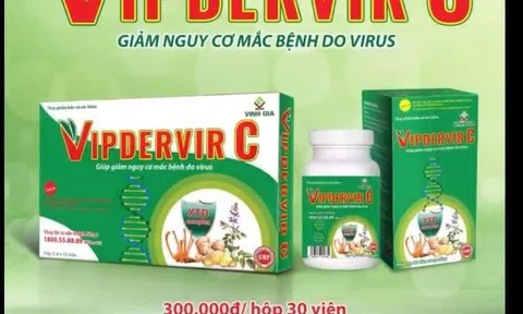 Thực hư thông tin về sản phẩm VIPDERVIR C đang bị nhầm lẫn với thuốc điều trị Covid-19 